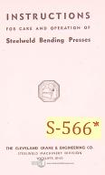 Steelweld-Steelweld M-380 Bendng Press, I-10 Spare Parts Lists Manual Year (1941)-I-10-M-380-01